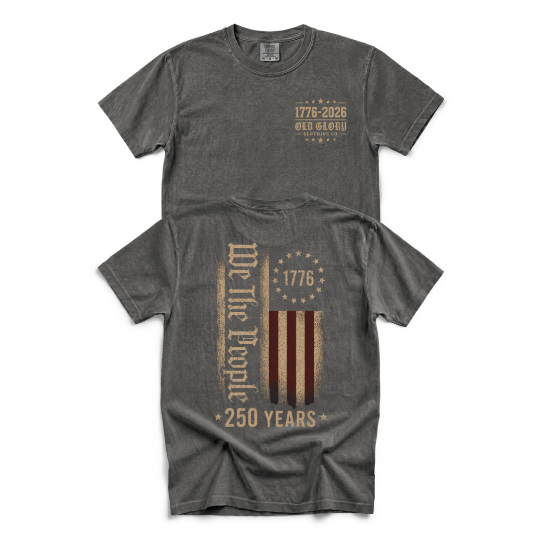 250 YEARS FREE TEE
