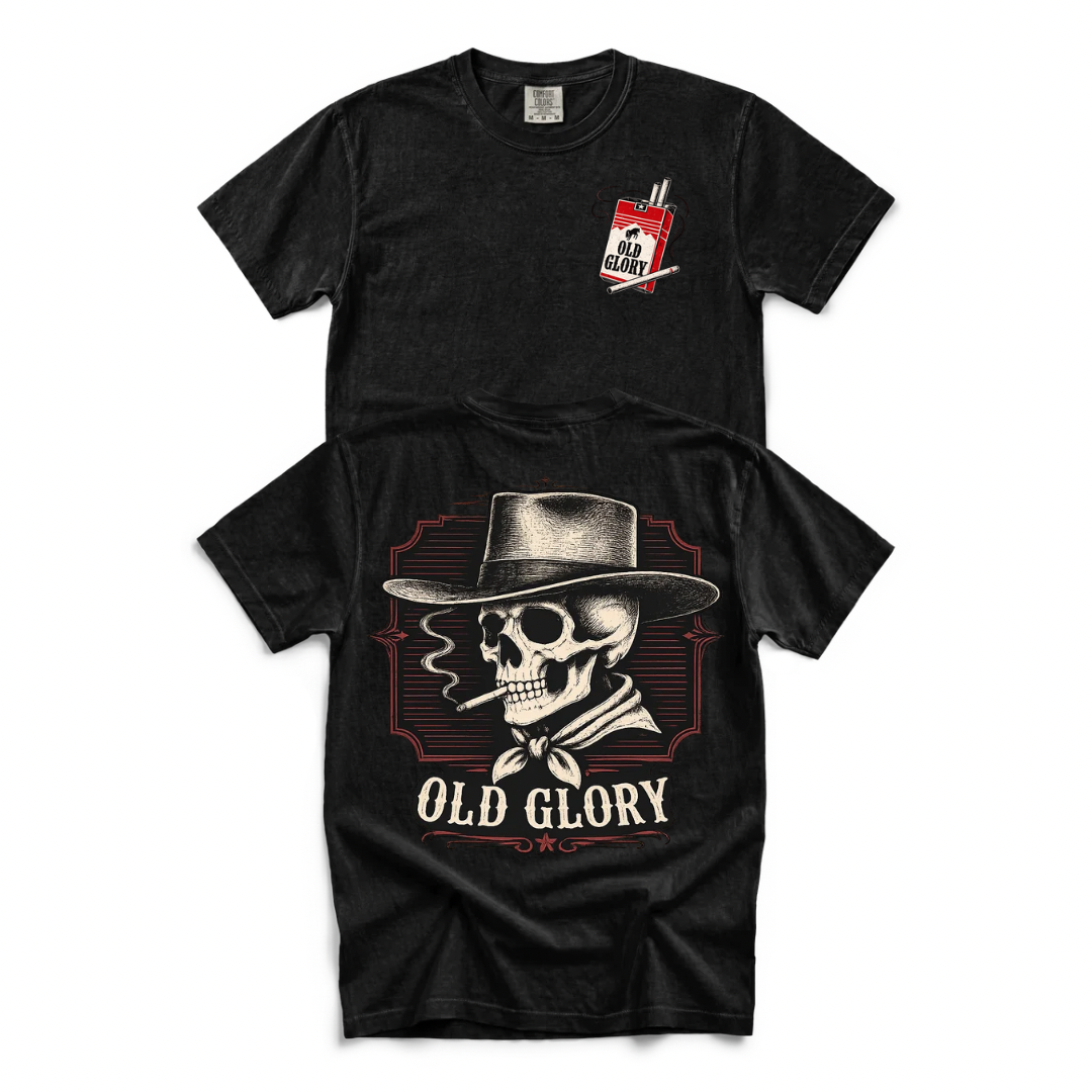 THE DOC SKULL COWBOY TEE