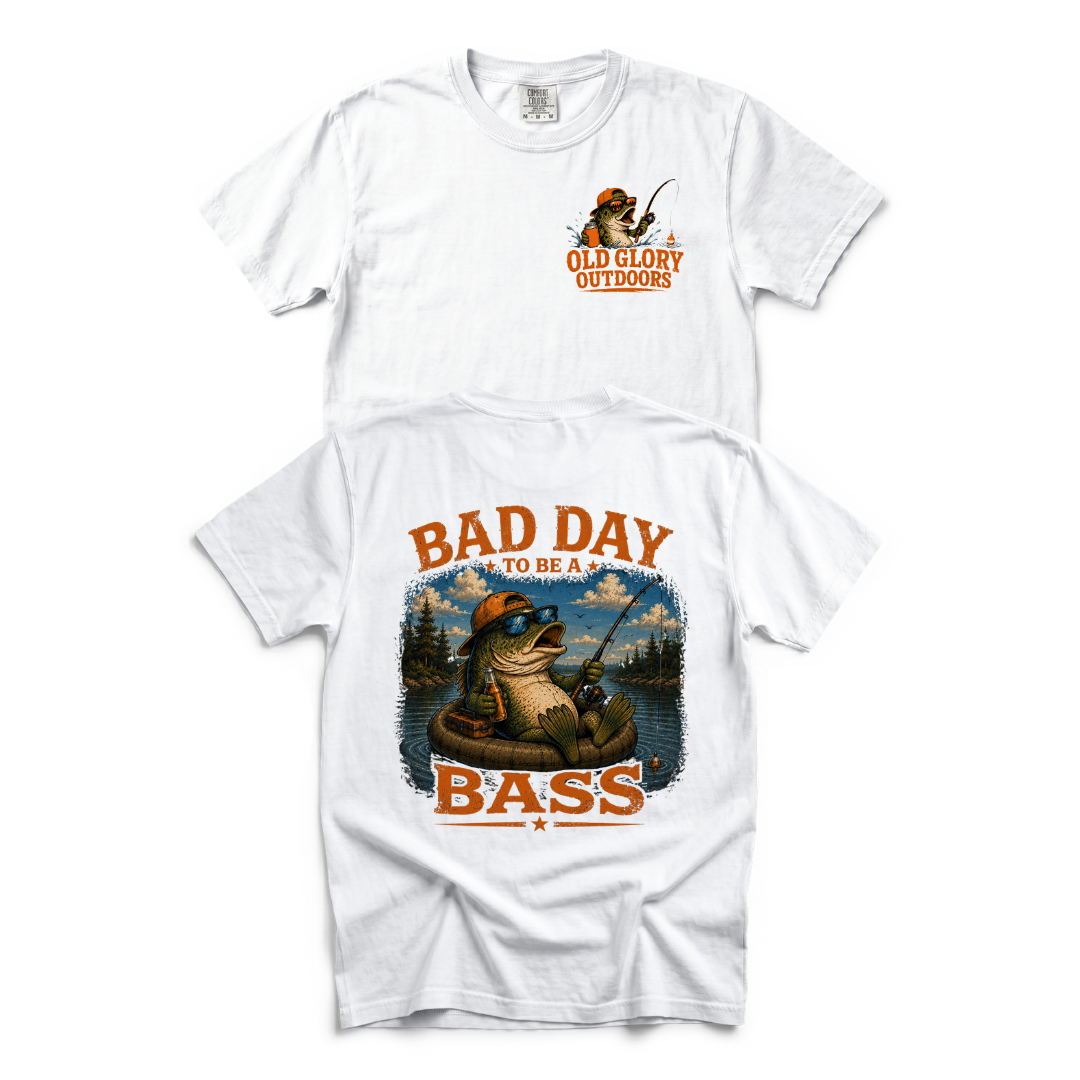 BAD DAY TO BE A BASS TEE