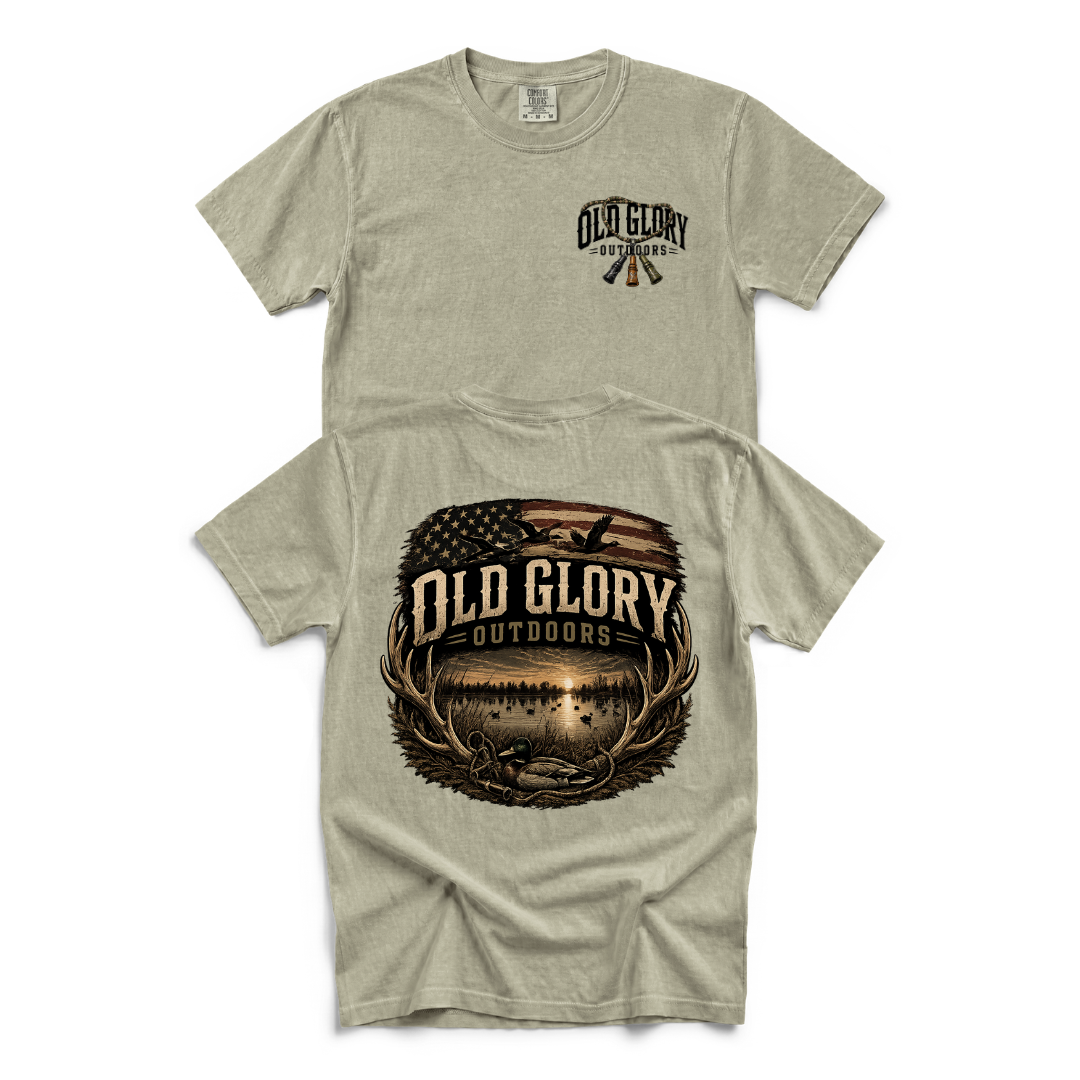 OLD GLORY DUCK CALL TEE