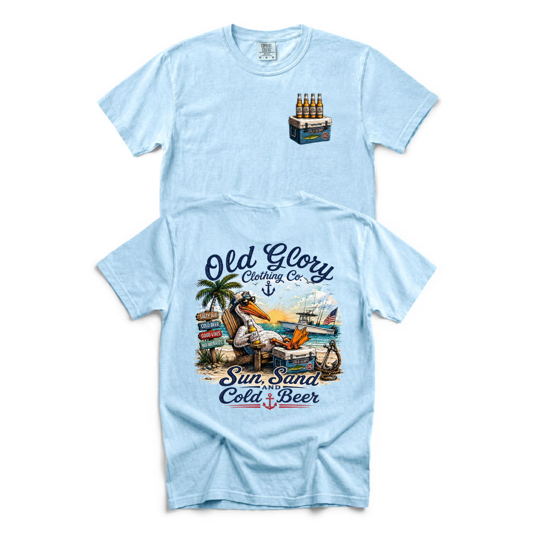 OLD GLORY BEACH DAY SHIRT