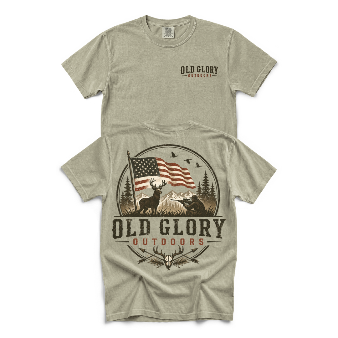 OLD GLORY HUNTING SCENE TEE